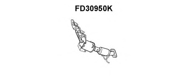 VENEPORTE FD30950K Manifold Catalytic Converter